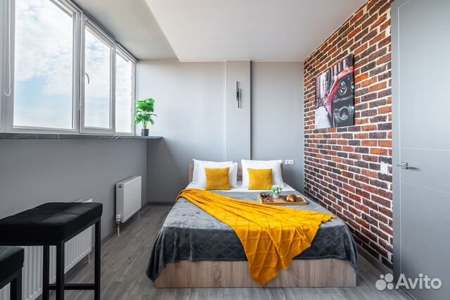 

1-к. квартира, 45 м², 2 кровати