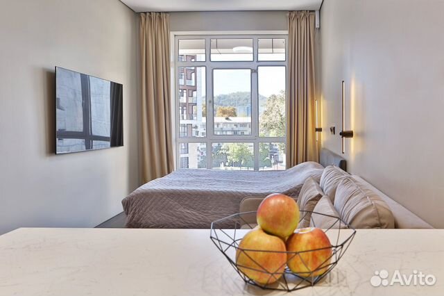 

Квартира-студия, 30 м², 2 кровати