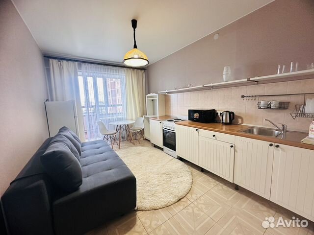 

1-к. квартира, 44 м², 2 кровати