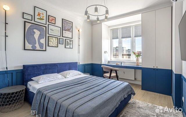 

1-к. квартира, 34,7 м², 1 кровать