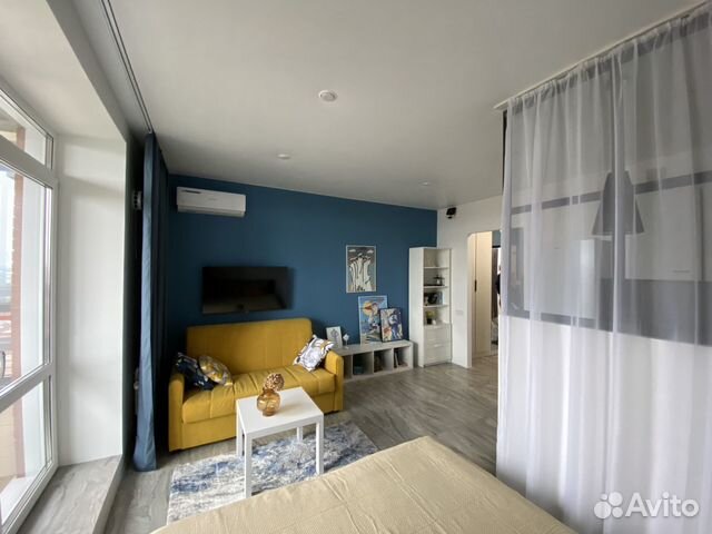 

Квартира-студия, 27 м², 2 кровати