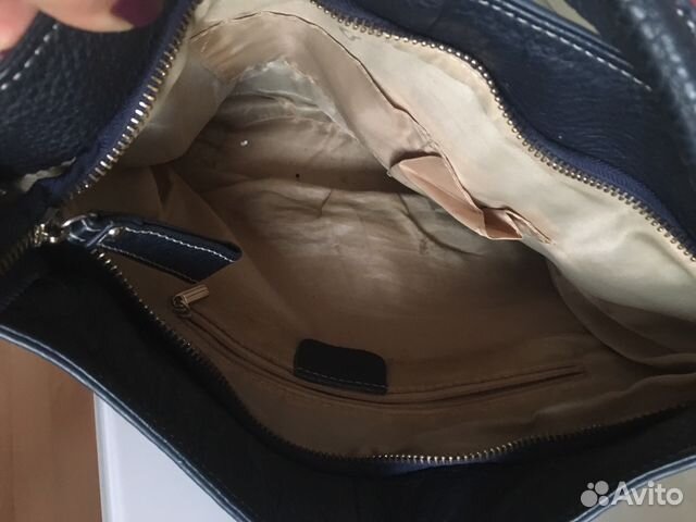 Сумка кожаная Италия