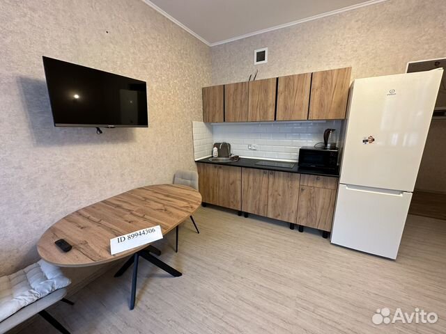 

Квартира-студия, 33 м², 2 кровати