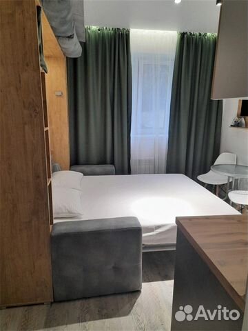 

Квартира-студия в апарт-отеле, 16 м², 1 кровать