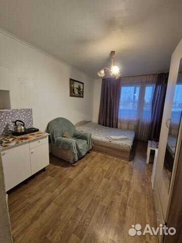 

Квартира-студия, 17 м², 1 кровать