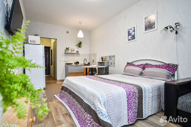 

Квартира-студия, 23,8 м², 1 кровать