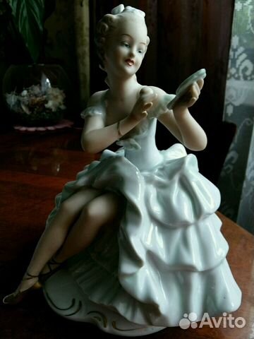Балерина статуэтка фарфор гдр