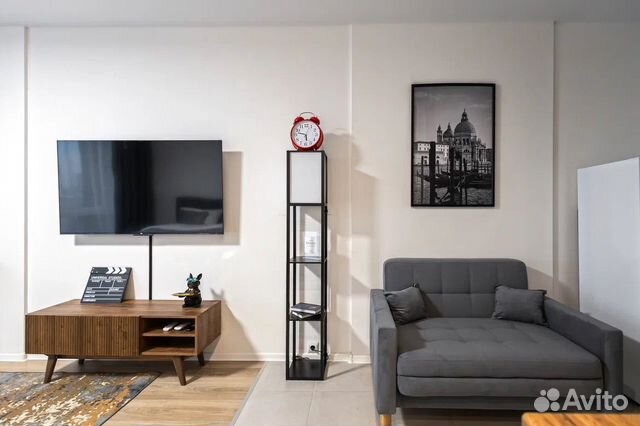 

Квартира-студия, 28 м², 2 кровати