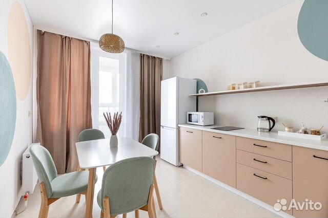 

1-к. квартира, 47 м², 2 кровати