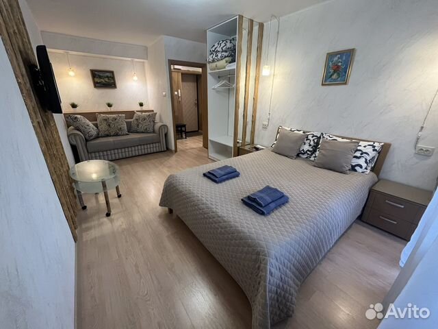

1-к. квартира, 38 м², 2 кровати