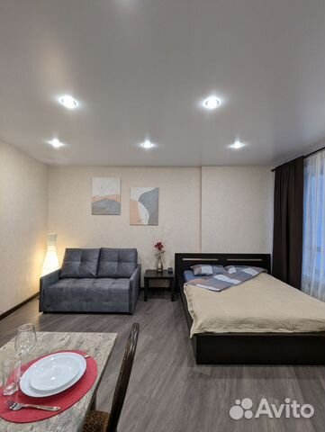 

Квартира-студия, 34 м², 2 кровати