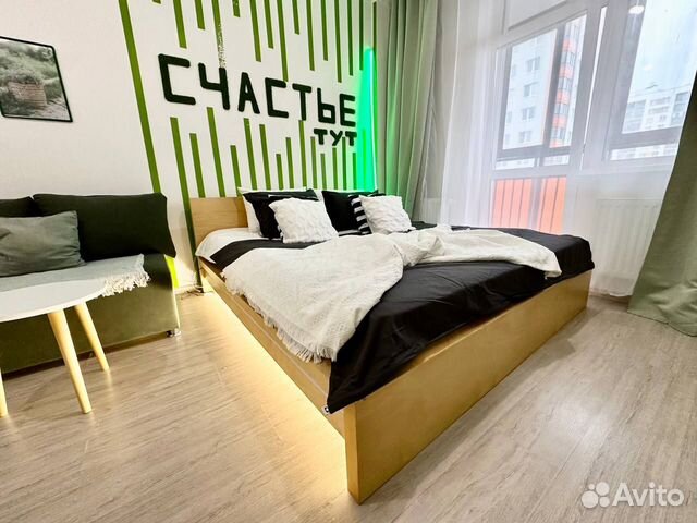 

Квартира-студия, 33,4 м², 2 кровати