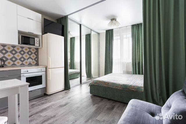 

Квартира-студия, 32,4 м², 2 кровати