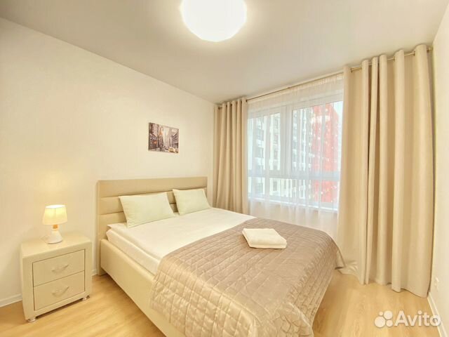 

1-к. квартира, 39 м², 2 кровати