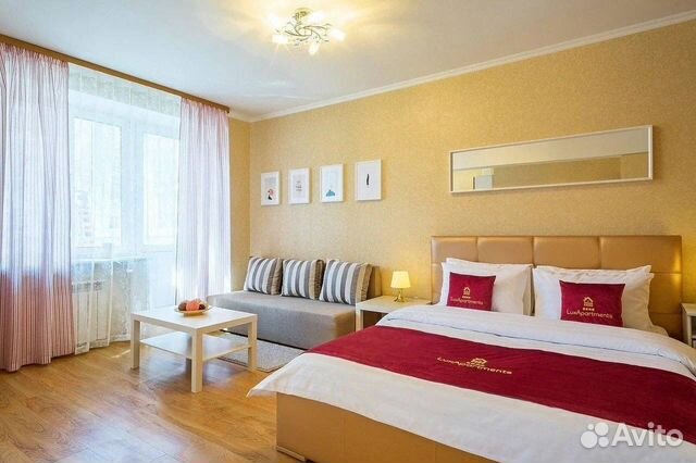 

Квартира-студия, 40 м², 2 кровати