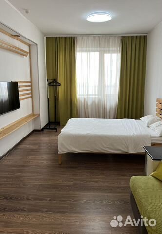

1-к. квартира, 42 м², 2 кровати