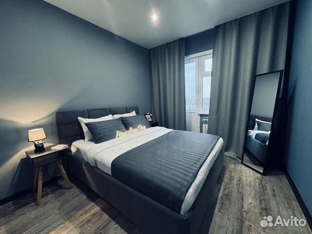 

1-к. квартира, 43 м², 2 кровати