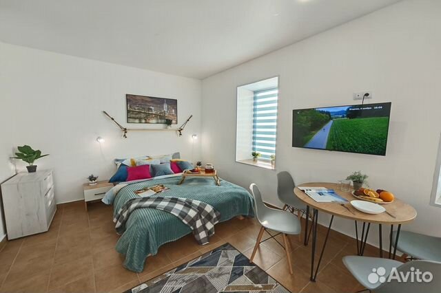 

Квартира-студия, 20 м², 2 кровати