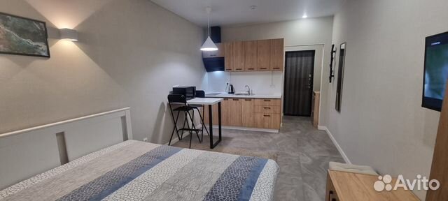 

Квартира-студия, 30 м², 2 кровати
