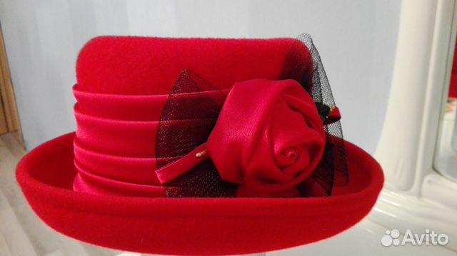 Шляпа фетровая