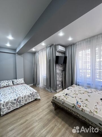 

Квартира-студия, 28,5 м², 2 кровати