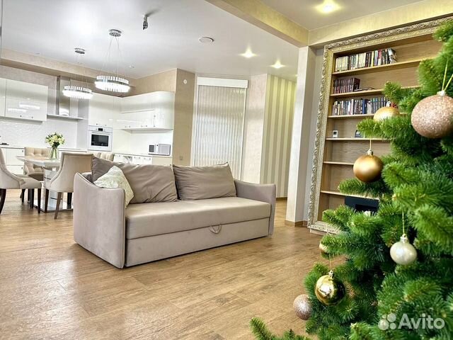 

1-к. квартира, 80 м², 3 кровати