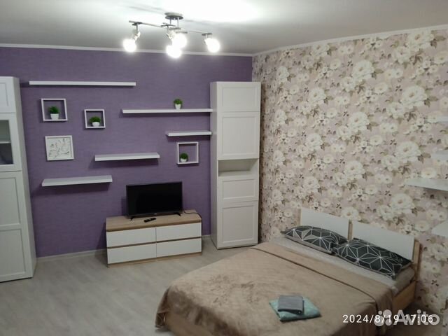 

1-к. квартира, 46 м², 3 кровати