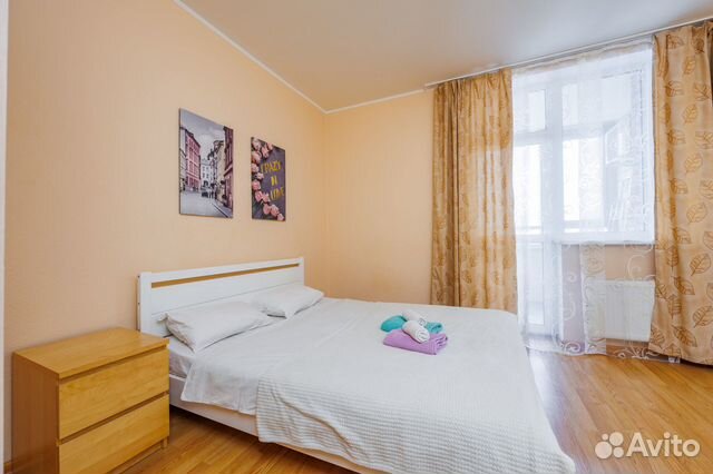 

1-к. квартира, 65 м², 2 кровати