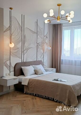

1-к. квартира, 43 м², 2 кровати