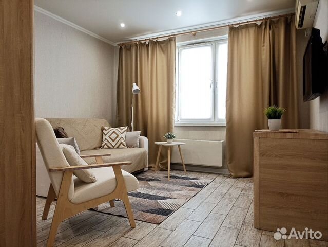 

1-к. квартира, 43 м², 2 кровати