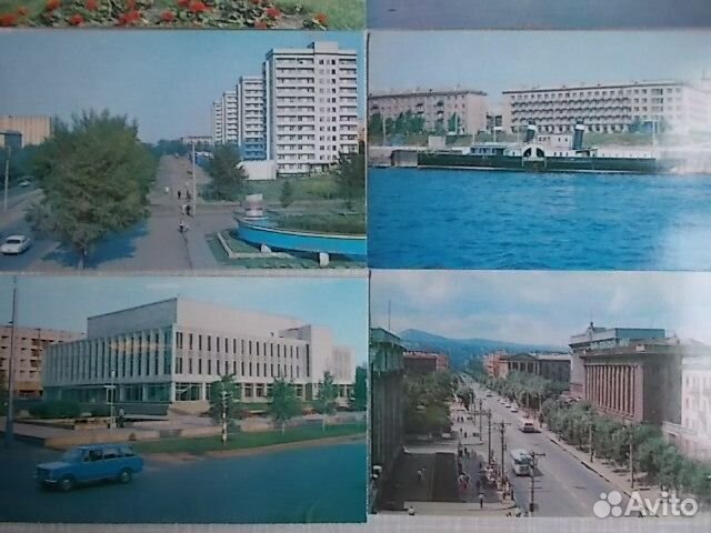 Открытки Красноярск Набор 15 шт. 1978 г Открытки Красноярск Набор 15 шт. 1978 г