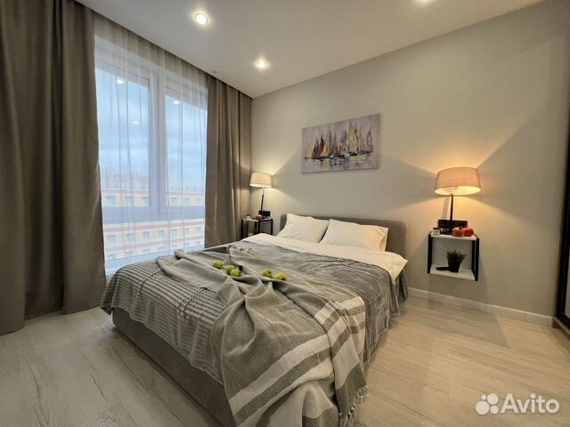 

1-к. квартира, 35 м², 2 кровати