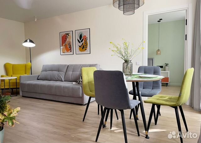 

2-к. квартира, 45 м², 2 кровати