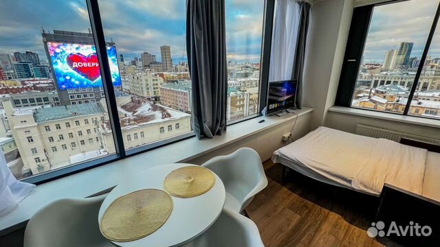 

Квартира-студия, 33,3 м², 1 кровать