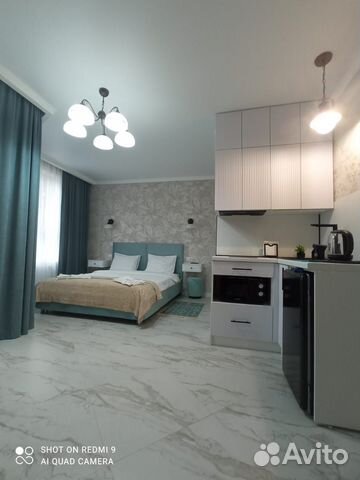 

Квартира-студия, 27 м², 2 кровати