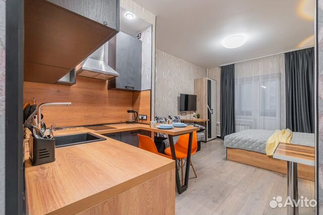 

Квартира-студия, 26 м², 2 кровати