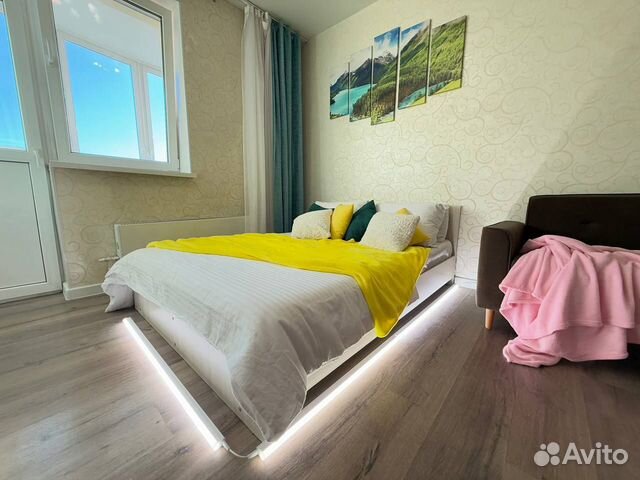 

Квартира-студия, 35 м², 2 кровати