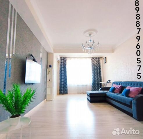 

2-к. квартира, 65 м², 2 кровати