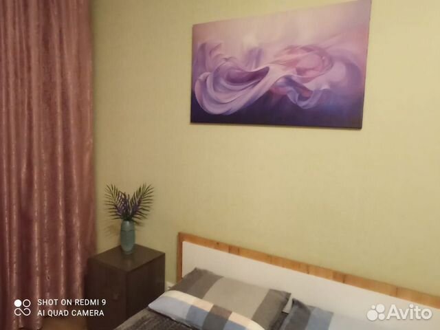 

1-к. квартира, 45 м², 2 кровати