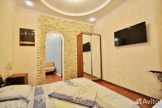 

1-к. квартира, 34 м², 2 кровати