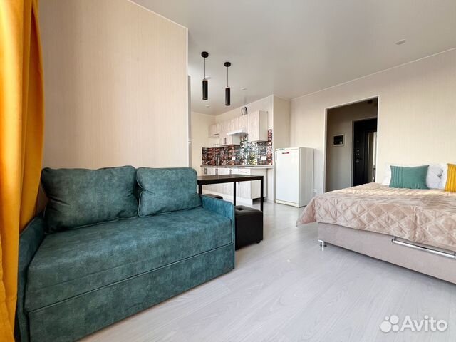 

Квартира-студия, 35 м², 2 кровати