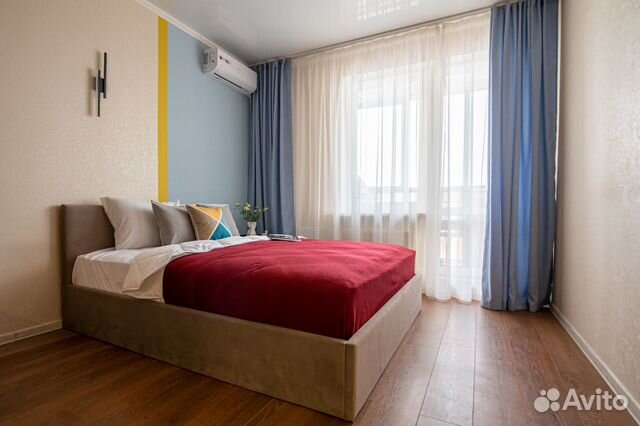 

1-к. квартира, 34 м², 2 кровати