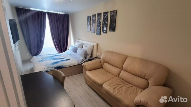 

1-к. квартира, 42 м², 3 кровати