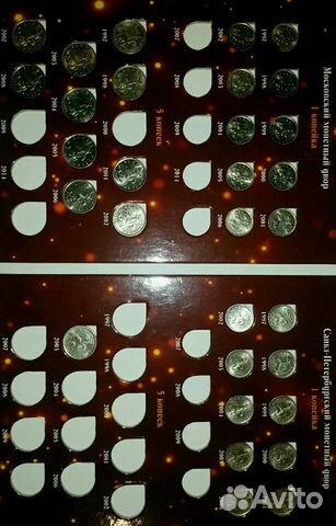 Монеты РФ 1997-2014