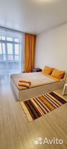 

1-к. квартира, 37 м², 2 кровати