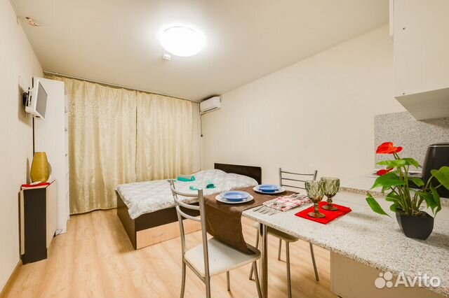 

Квартира-студия, 23 м², 1 кровать