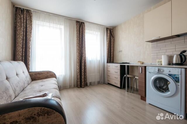 

Квартира-студия, 18 м², 1 кровать