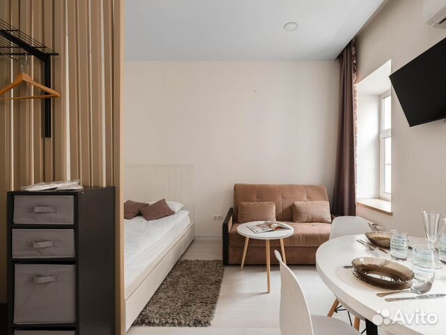 

Квартира-студия, 17 м², 2 кровати