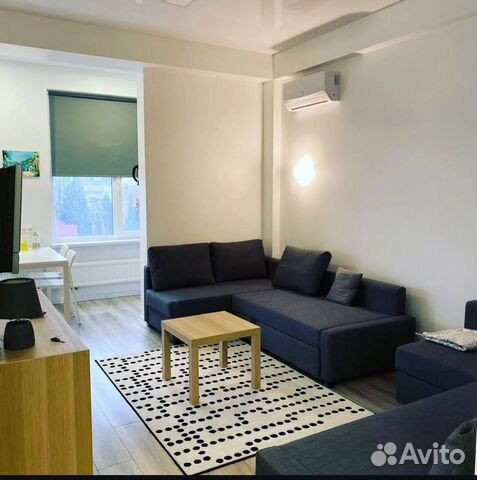 

Квартира-студия, 45 м², 3 кровати