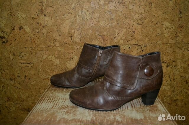 Ботильоны новые кожа р. 41 clarks